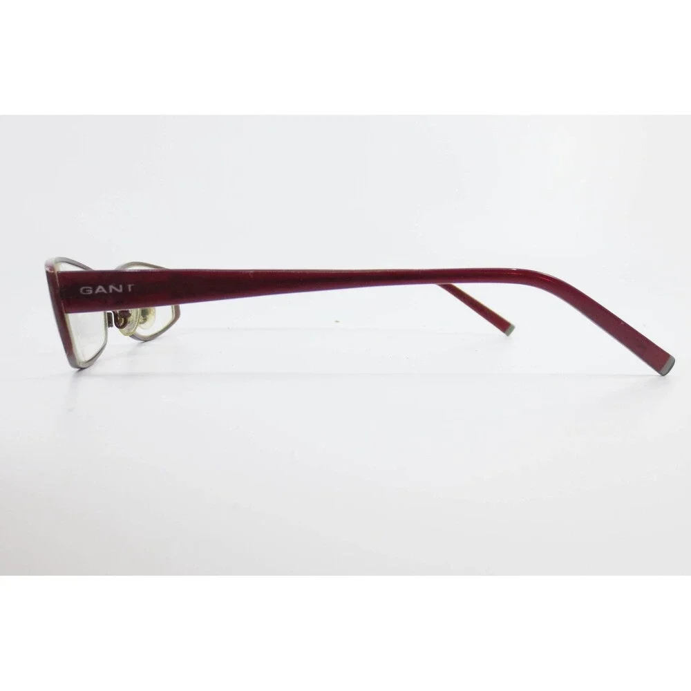 Gant Susanna BU Burgundy Rectangular Eyeglasses Frames 51-17-140 Wine Red Mens